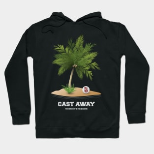 Cast Away - Alternative Movie Poster Hoodie